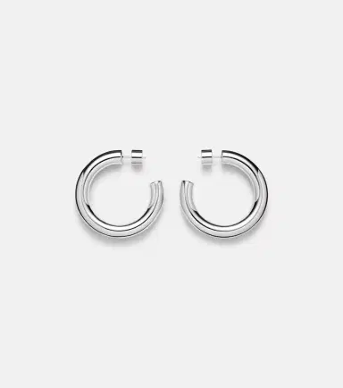 Jennifer Fisher Samira Mini 14kt gold-plated hoop earrings | Thumbnail 2 Jennifer Fisher Samira Mini 14kt gold-plated hoop earrings | Thumbnail 2
