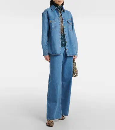 Blazé Milano Blazé Milano Java high-rise wide-leg jeans | Thumbnail 3 Blazé Milano Blazé Milano Java high-rise wide-leg jeans | Thumbnail 3