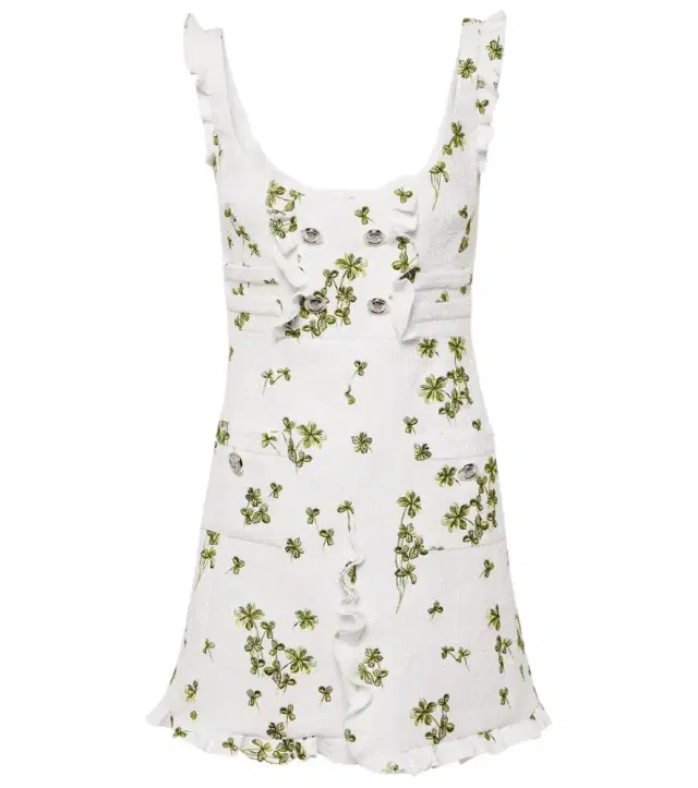 Giambattista Valli Embroidered bouclé minidress