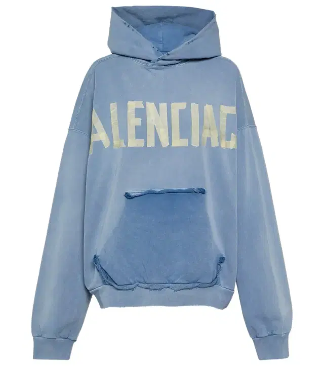 Balenciaga Tape Type cotton fleece hoodie