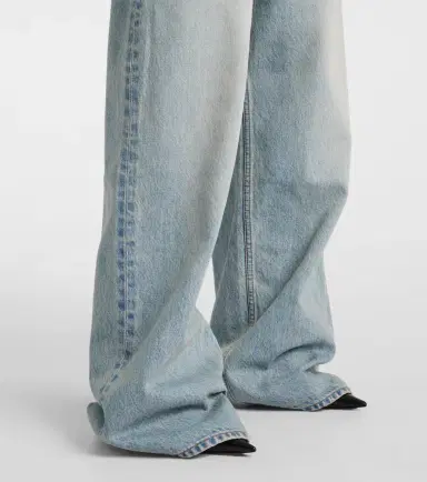 Balenciaga Mid-rise wide-leg jeans | Thumbnail 3