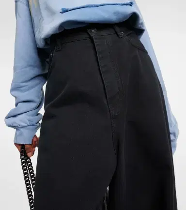 Balenciaga Mid-rise wide-leg jeans | Thumbnail 6 Balenciaga Mid-rise wide-leg jeans | Thumbnail 6