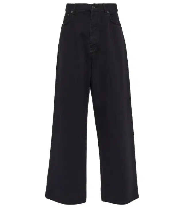 Balenciaga Mid-rise wide-leg jeans