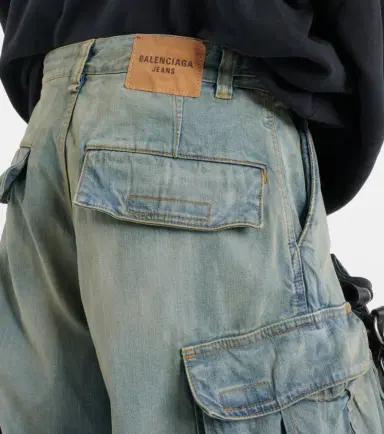 Balenciaga Mid-rise cargo jeans | Thumbnail 7 Balenciaga Mid-rise cargo jeans | Thumbnail 7