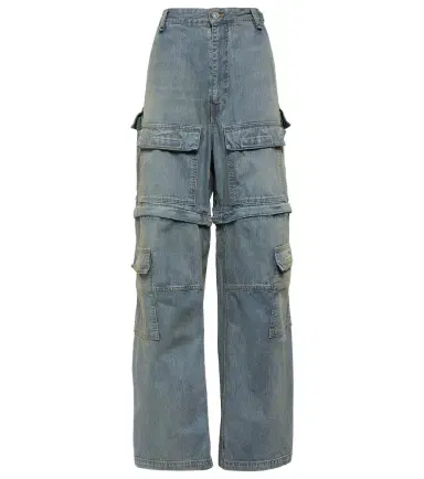 Balenciaga Mid-rise cargo jeans | Thumbnail 1 Balenciaga Mid-rise cargo jeans | Thumbnail 1