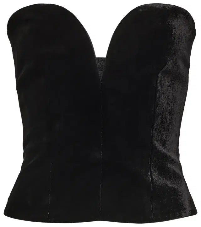 Roland Mouret Velvet bustier