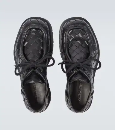 Bottega Veneta Haddock leather Derby shoes | Thumbnail 4