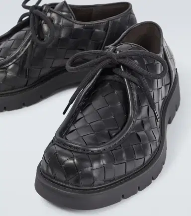 Bottega Veneta Haddock leather Derby shoes | Thumbnail 5
