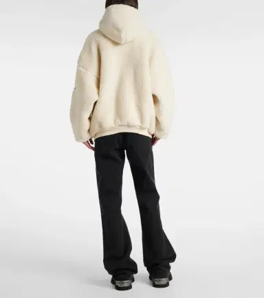 Balenciaga Outerwear faux-shearling hoodie | Thumbnail 5