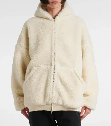 Balenciaga Outerwear faux-shearling hoodie | Thumbnail 6