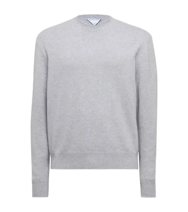 Bottega Veneta Intrecciato leather and cashmere sweater