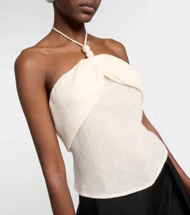 Magda Butrym Embellished halterneck top | Thumbnail 2