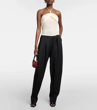 Magda Butrym Embellished halterneck top | Thumbnail 3