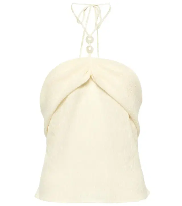 Magda Butrym Embellished halterneck top