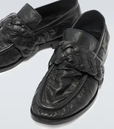 Bottega Veneta Astaire leather loafers | Thumbnail 5