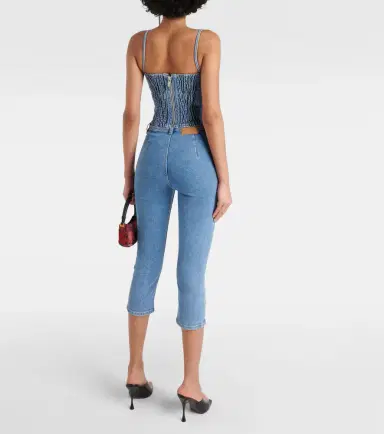 Magda Butrym Denim bustier | Thumbnail 2