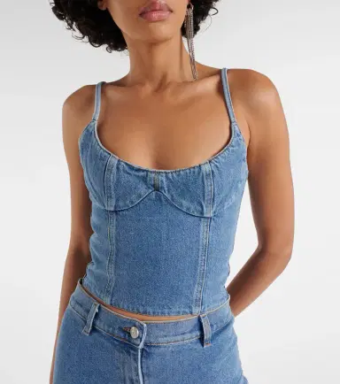 Magda Butrym Denim bustier | Thumbnail 4