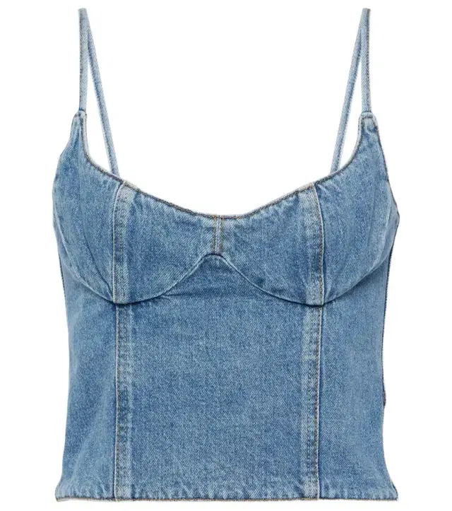 Magda Butrym Denim bustier