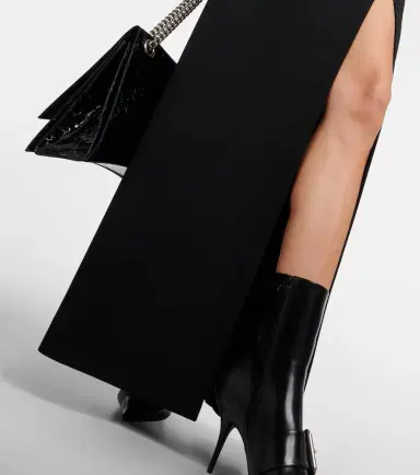 Balenciaga Side-slit wool twill maxi skirt | Thumbnail 2 Balenciaga Side-slit wool twill maxi skirt | Thumbnail 2