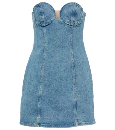 Magda Butrym Denim corset dress | Thumbnail 1