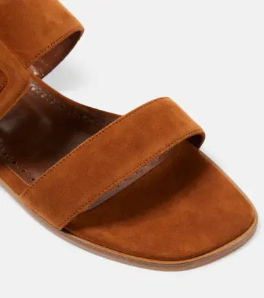Manolo Blahnik Titubaflat suede sandals | Thumbnail 4
