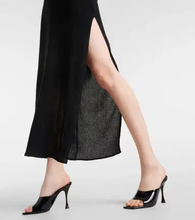 Magda Butrym Pearl-detail halterneck midi dress | Thumbnail 2