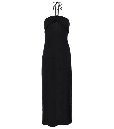 Magda Butrym Pearl-detail halterneck midi dress | Thumbnail 1