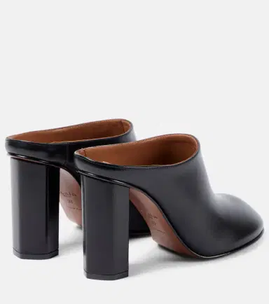 Alaïa Alaïa Babylone leather mules | Thumbnail 3 Alaïa Alaïa Babylone leather mules | Thumbnail 3