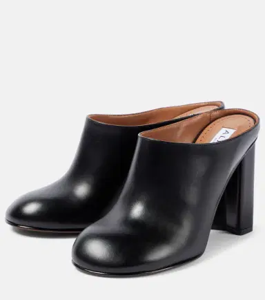 Alaïa Alaïa Babylone leather mules | Thumbnail 4 Alaïa Alaïa Babylone leather mules | Thumbnail 4