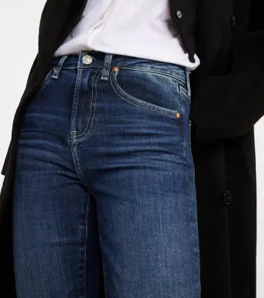 AG Jeans Girlfriend mid-rise slim jeans | Thumbnail 2