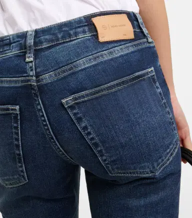 AG Jeans Girlfriend mid-rise slim jeans | Thumbnail 3