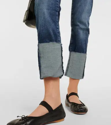 AG Jeans Girlfriend mid-rise slim jeans | Thumbnail 6