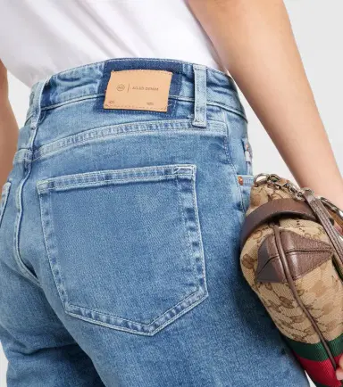 AG Jeans High-rise denim shorts | Thumbnail 2