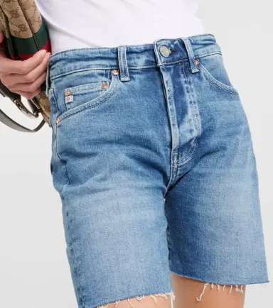 AG Jeans High-rise denim shorts | Thumbnail 5