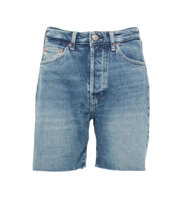 AG Jeans High-rise denim shorts
