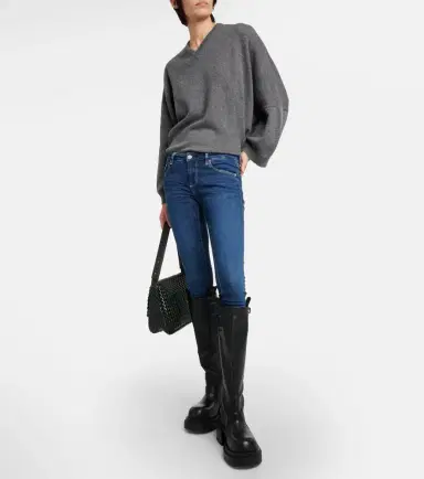AG Jeans Mid-rise skinny jeans | Thumbnail 6