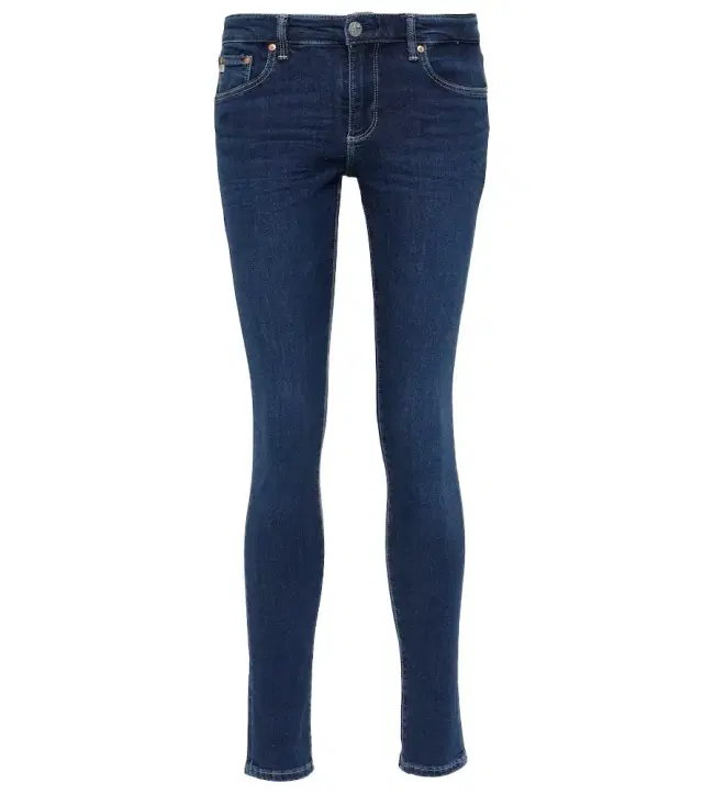 AG Jeans Mid-rise skinny jeans