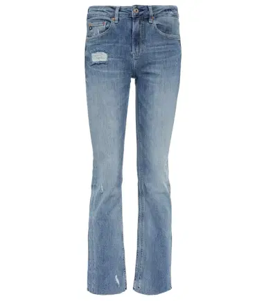 AG Jeans Girlfriend mid-rise straight jeans | Thumbnail 1