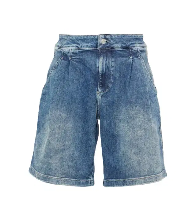 AG Jeans High-rise denim shorts