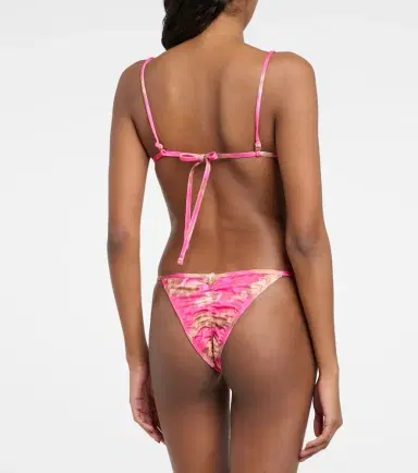 Bananhot Emi printed triangle bikini top | Thumbnail 2