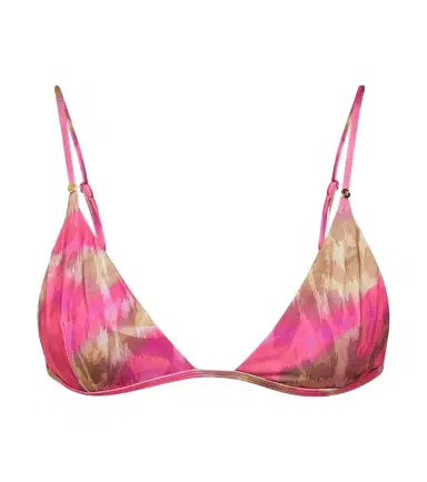 Bananhot Emi printed triangle bikini top | Thumbnail 1