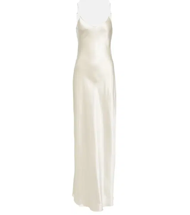 Cami silk satin maxi dress