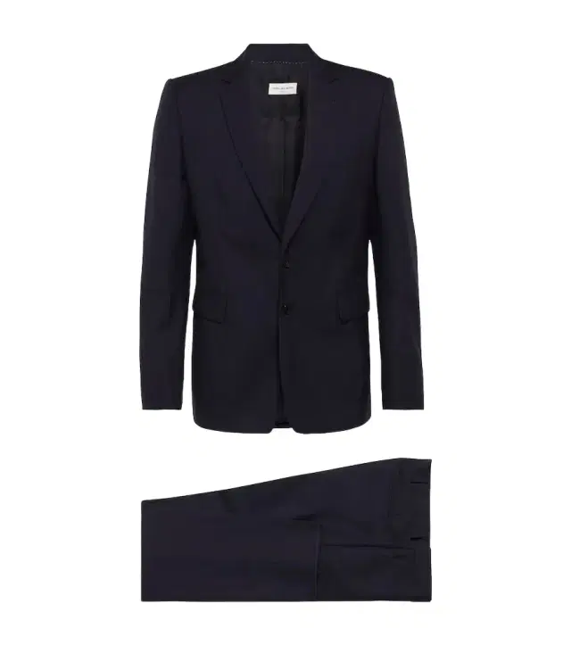 Dries Van Noten Single-breasted wool suit