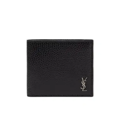 Saint Laurent Tiny Cassandre East/West leather wallet | Thumbnail 1 Saint Laurent Tiny Cassandre East/West leather wallet | Thumbnail 1