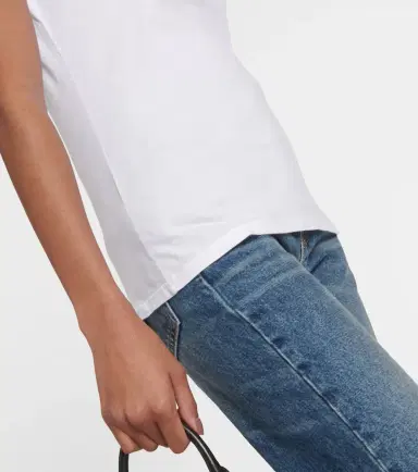 Nili Lotan Mariela cotton jersey T-shirt | Thumbnail 3 Nili Lotan Mariela cotton jersey T-shirt | Thumbnail 3