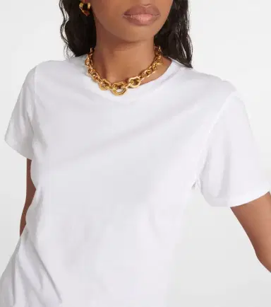 Nili Lotan Mariela cotton jersey T-shirt | Thumbnail 4 Nili Lotan Mariela cotton jersey T-shirt | Thumbnail 4