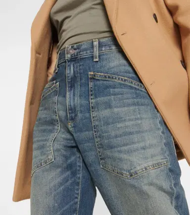 Nili Lotan Shon high-rise barrel-leg jeans | Thumbnail 2