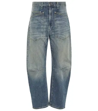 Nili Lotan Shon high-rise barrel-leg jeans | Thumbnail 1