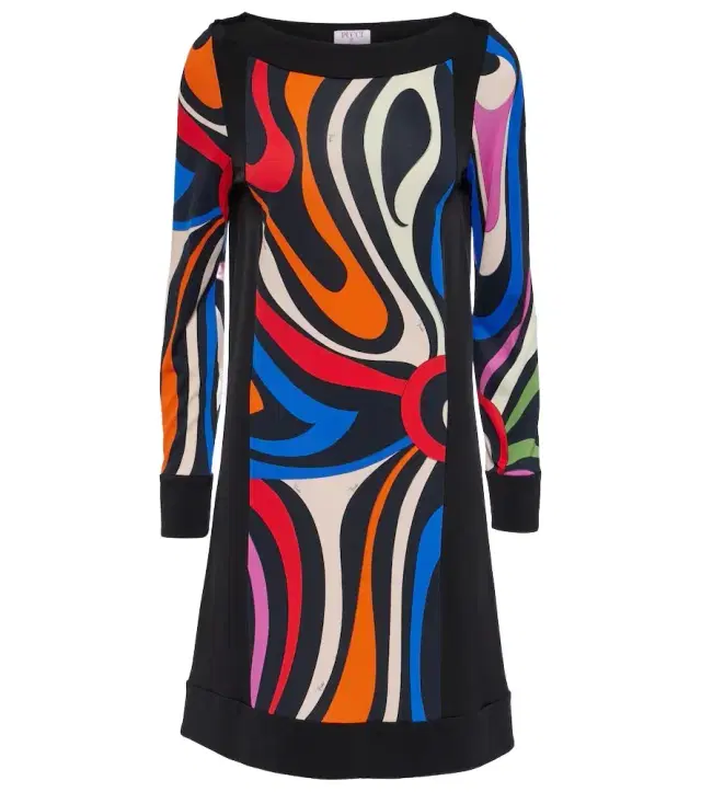 Pucci Marmo printed shift dress