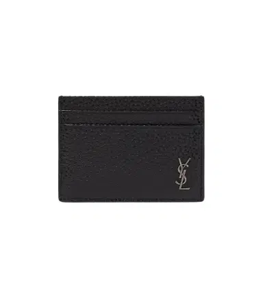 Saint Laurent Leather card holder | Thumbnail 1 Saint Laurent Leather card holder | Thumbnail 1